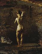 Thomas Eakins, Study for William Rush Carving His Allegorical Figure of the Schuylkill